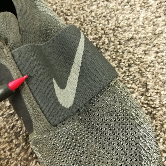 Nike Air Vapormax Moc Midnight Fog Black Grey Mens 10.5 Rare AH3397-013 - Picture 9 of 9